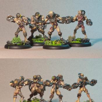 Mechanithralls (Cryx) by Vajrakila