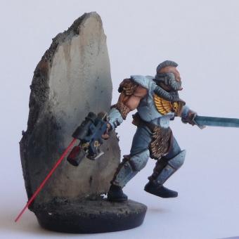 Stealthy Space Wolves Scout by BadKarma