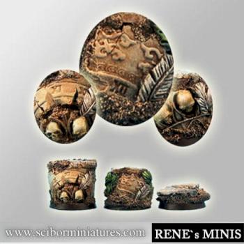 Temple of Time Ruins 25 mm round bases by rene