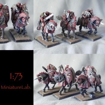 Caos Knights of Khorne by 1a73MiniatureLab