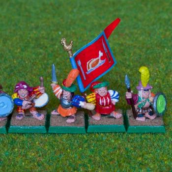 Imperial Halflings lanciers by David Kolacinski