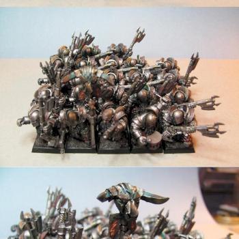 Chaos Dwarves Infernal Guard by Kara Jane