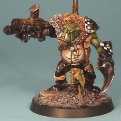 Ork Boss by Mudski