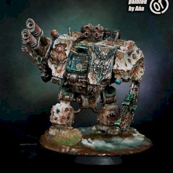 Death Guard Dreadnought of Nurgle by Ana