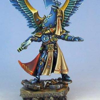 Warhammer 40K Eldar Autarch by Wappellious