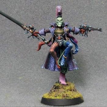 Eldar Harlequin Troupe Master by Ringil