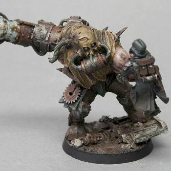 Forge World Ogryn and Krieg victim by GriffinPainting