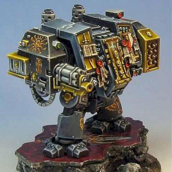 Warhammer 40k Grey Knights FW Dreadnought by Wappellious