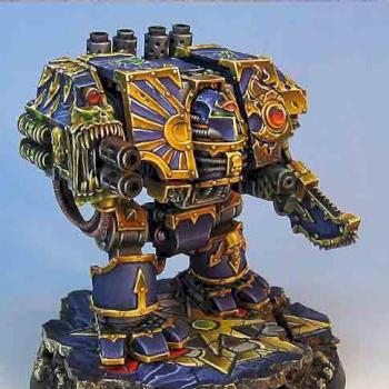 Warhammer 40k Thousand Sons FW Dreadnought by Wappellious