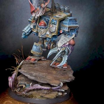 Ultramarines Venerable Dreadnought - GD Poland 2008: GOLD (additional views) by Ana