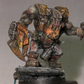 Black Reach ork nob by SkelettetS