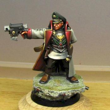 Imperial Guard Commissar by AsyLum
