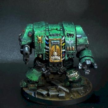 Dark Angels Dreadnought by Pahaere