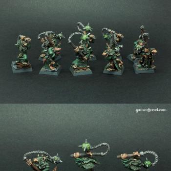 Skaven Plague Censer Bearers by Game of Travel