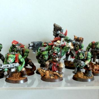 Ork 'Ard Boyz by actionape