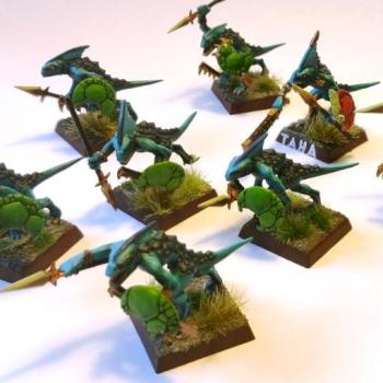 lizardman skinks by Custode
