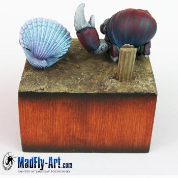 Frutti Di Mare Crab and Shelldon by MadFlyArtStudio