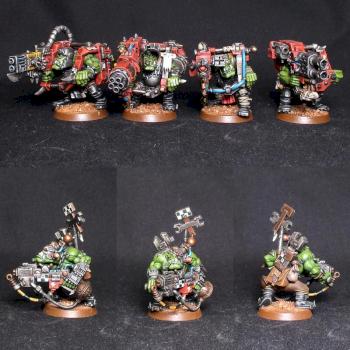 Ork Lootas with Mek by MadWolf