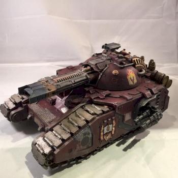 Word Bearers Legion Glaive by Art Steventon
