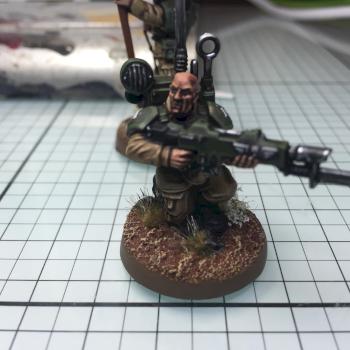 Imperial Guard Vox Operator by Lennie