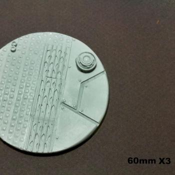 concrete rezin.bases for warhammer 40k by pest.gr
