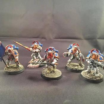 World Eaters Command Squad by Art Steventon