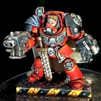 BA Retro Styl Captain based on Rogue Trader Figure. by Retribution Angel