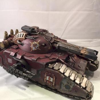 Word Bearers Legion Glaive by Art Steventon