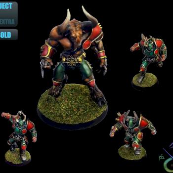 Chaos Bloos Bowl Team Commission Work by BerenMiniaturasStudio