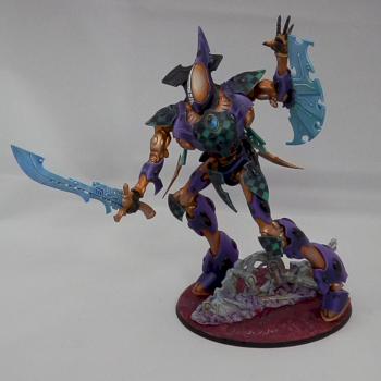 harlequin wraithknight by madgnomepainting
