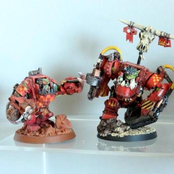 Da Bosses (Ghazgull, Meganob, Shokk Attack Gun) by actionape