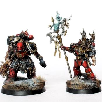 Zardu Layak and Blade-Slave bodyguards by ThirdEyeNuke