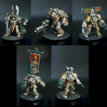 Deathwing Command squad by Pahaere