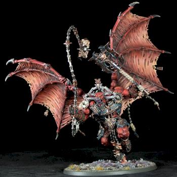 Bloodthirster Of Khorne by holajaxtw