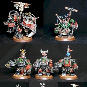 40k Space Orks Mob by MadWolf