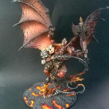 Bloodthirster of Khorne by DantesPainting