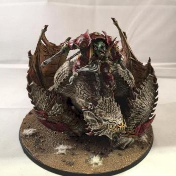 Orruk Megaboss on MawKrusha by Art Steventon