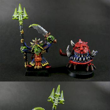 Skarsnik y Gobbla by Fanático