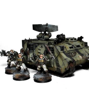 Damocles Command Vehicle with Scouts by ThirdEyeNuke