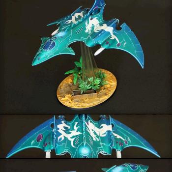Eldar Hemlock Wraithfighter by Runic