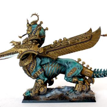 Tomb Kings Necrosphinx by ThirdEyeNuke