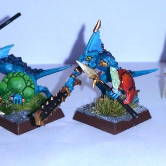lizardman skinks by Custode