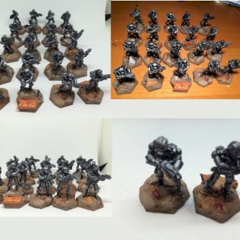 20 Terminator Robots (Copplestone Castings) by Byteknight