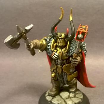 Chaos Warrior Champion by mikecarrero