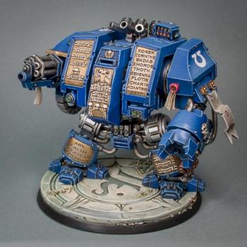 Ultramarines Venerable Dreadnought by Grimvar