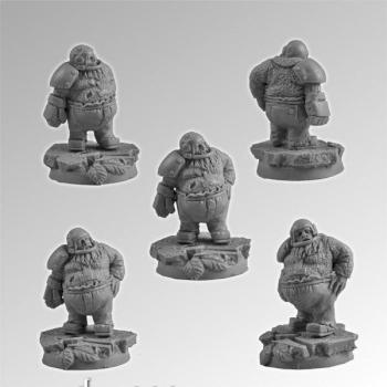 Dwarf Football player by Scibor