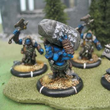 Trollbloods Krielstone Bearer & Scribes by tchicken