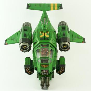 Space Marines Salamanders Stormtalon by h34dnotf0und
