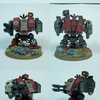 Blood Raven Dreadnought by VanEivrig