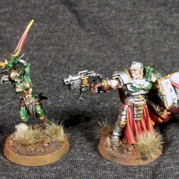 INQUISITOR AND RETINUE by Grigory